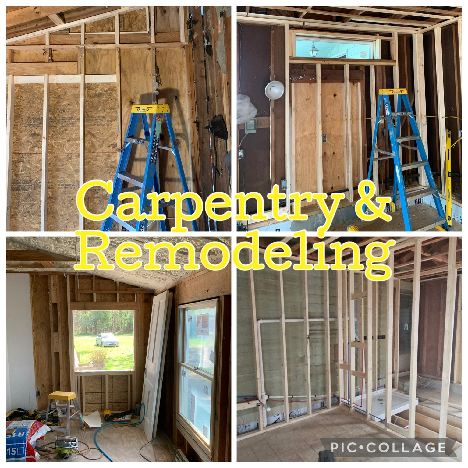 Interior carpentry and remodeling project